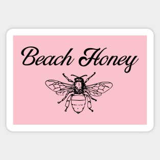 Beach Gifts Beach Honey Bee Spring Break College Vacation Decor Sticker